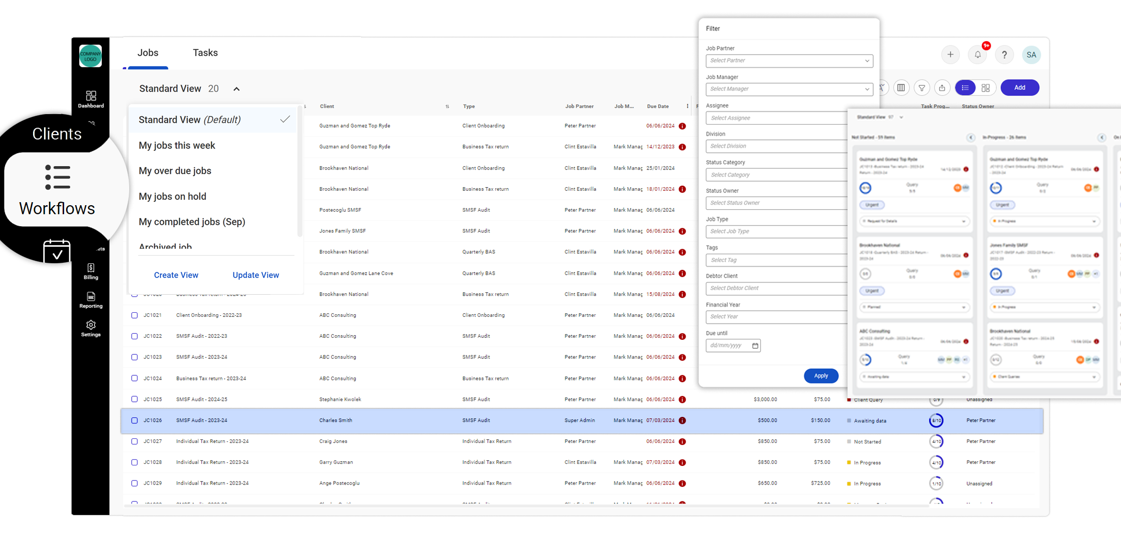 Workflow module